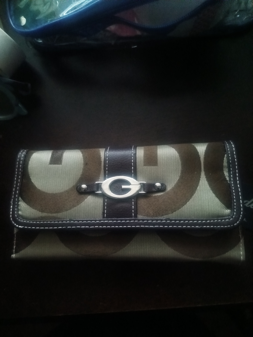 🚨AS IS 🚨 NWT CANDIE TAN & BROWN SNAP CLOSURE WALLET